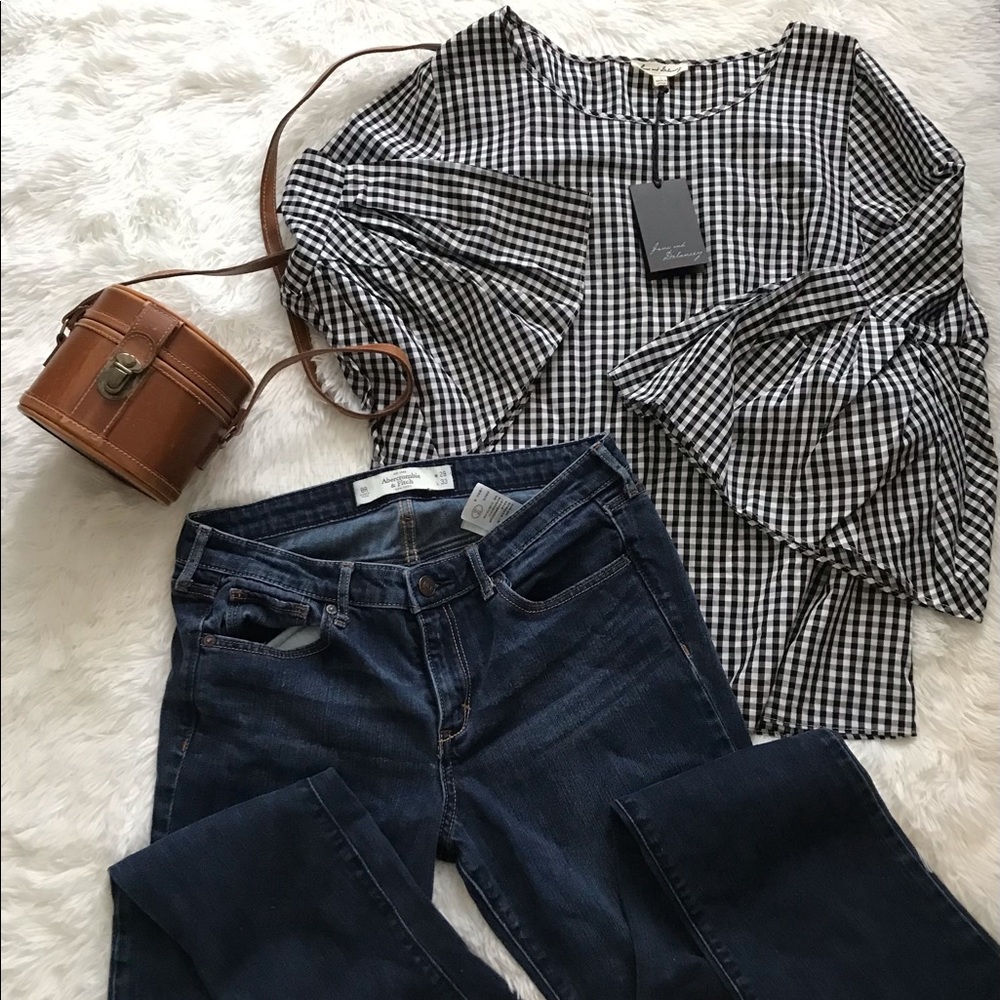 Abercrombie & Fitch Skinny Boot Jeans Size 8R